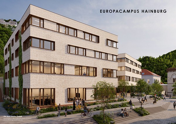 Rendering vom Campus Hainburg