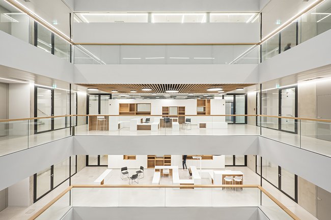 Selbstlernzonen im Gebäude B Selbstlernzonen im Gebäude B