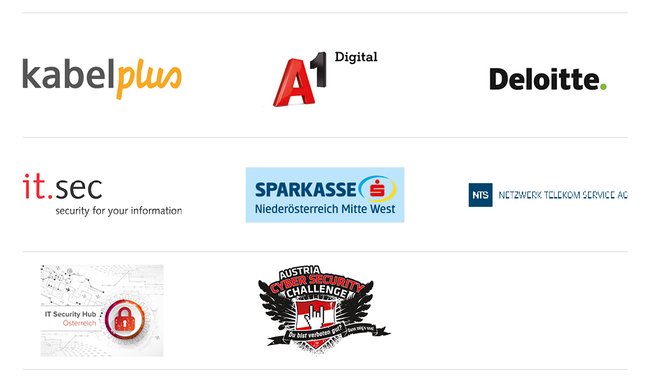 Sponsoren Security Day Sponsoren Security Day