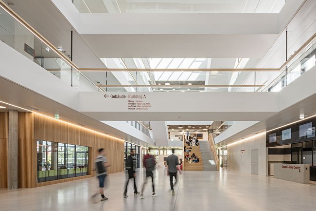 Campus der USTP – University of Applied Sciences St. Pölten