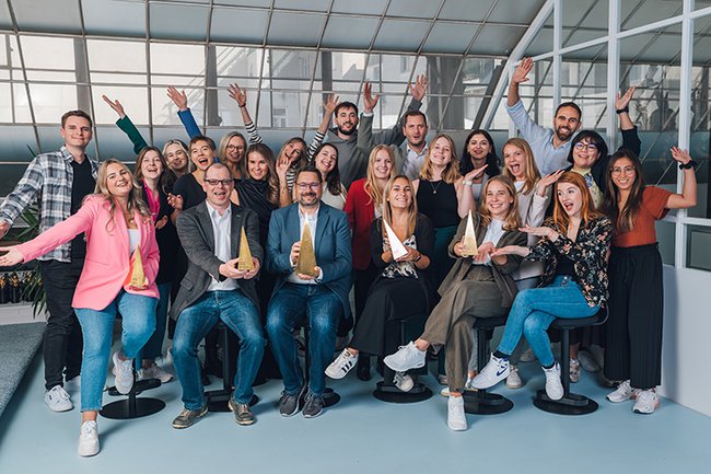 Agentur Mediaplus mit Alumni der FH St. Pölten