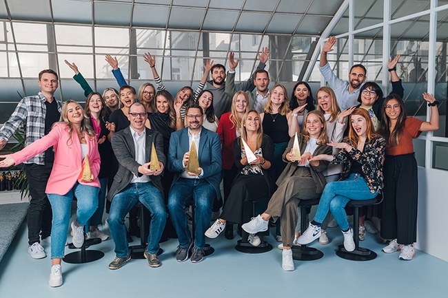 Agentur Mediaplus mit Alumni der FH St. Pölten