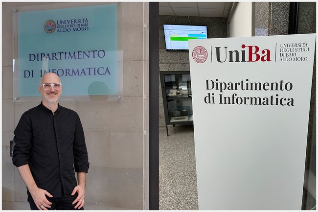 Antrittsbesuch für Gastprofessur in Italien