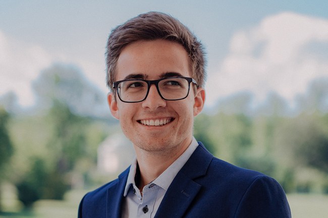 Daniel Slatner wurde ins WiWi-Talents-Programm aufgenommen