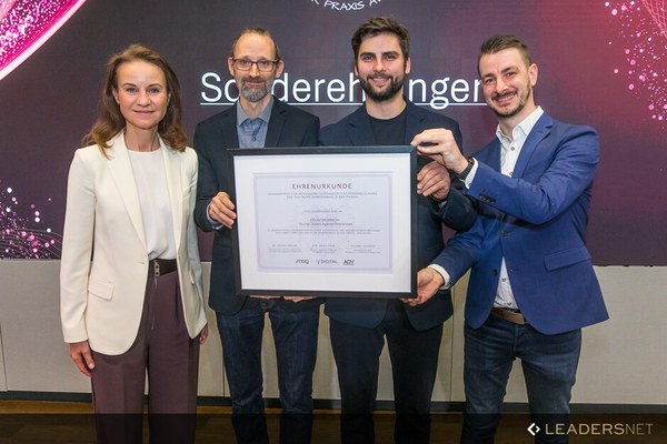 Gruppenfoto von der Preisverleihung