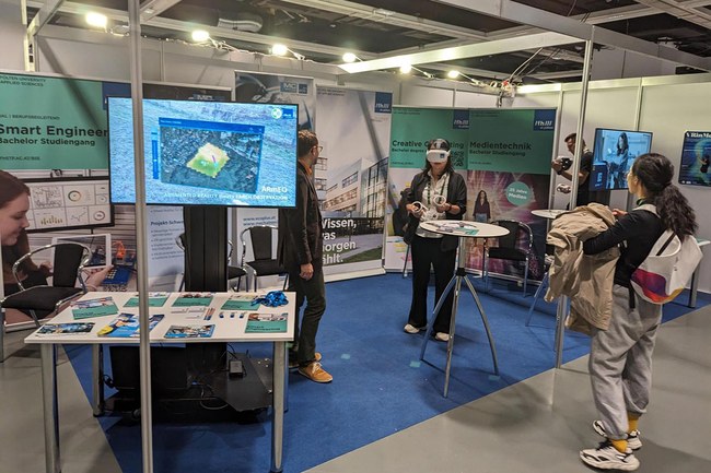 FH St. Pölten bei der AWE in Wien