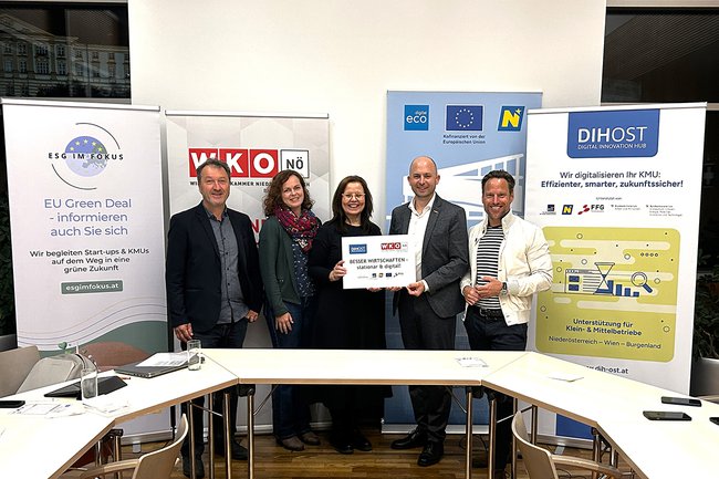 „Besser Wirtschaften – stationär & digital“: Die Workshop - Serie für KMU wird von DIHOST und ecoplus organisiert