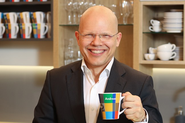 Dr. Andreas Nentwich, Geschäftsführer von Maresi zu Gast beim "BRAND SLAM"