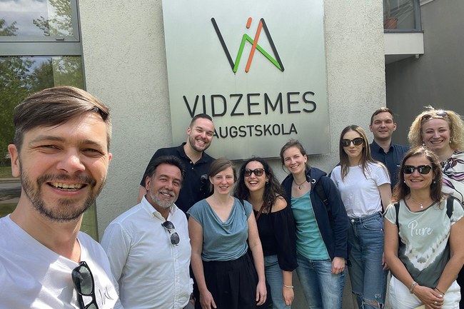 E³UDRES² iResidency: Sechs Studierende – darunter auch Junior Researcher Tatjana Aubram vom Institute for Innovation Systems - nahmen teil, um sich intensiv mit dem Thema Start-Up Villages auseinanderzusetzen.
