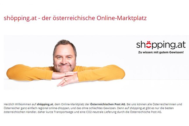 Website von shöpping.at