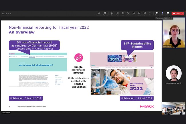 Gastvortrag von Judith Rahner im Master Studiengang Digital Business Communications