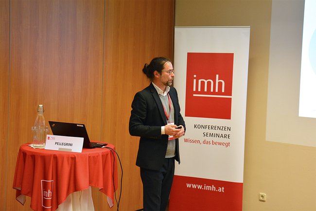 Vortrag von Tassilo zum Digitalen Produktpass bei imh Fachkonferenz