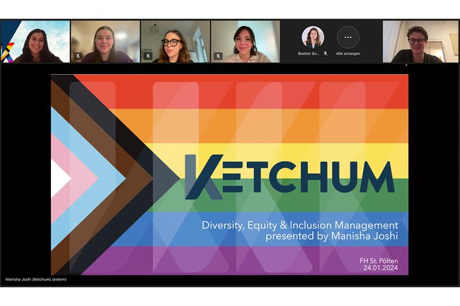 Im Rahmen eines spannenden Online-Vortrags teilte Manisha Joshi, Head of DEI bei Ketchum Austria, ihre Expertise über die Bedeutung von Vielfalt, Gerechtigkeit und Inklusion (DEI) am Arbeitsplatz.