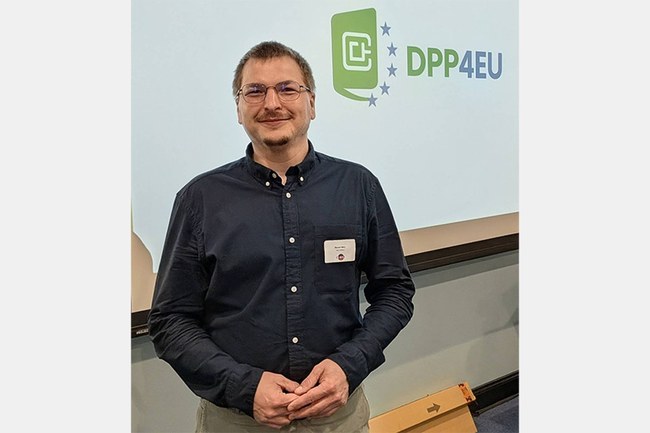 Posterpräsentation von Roman Wurz (USTP) bei europäischer Fachkonferenz