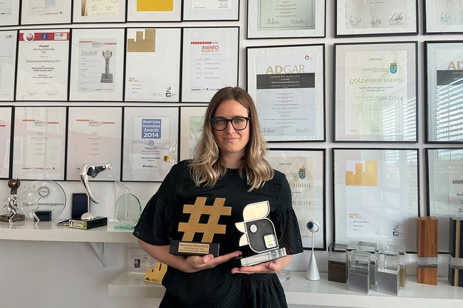 Barbara Böhm gewinnt Influencer Marketing Award