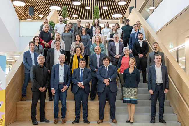 Group picture at Campus St. Pölten