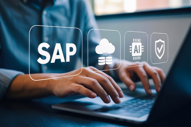 Student Christoph Pillhofer absolvierte im Rahmen des Window of Window of Opportunity im Master Digital Management & Sustainability einen SAP-Kurs.