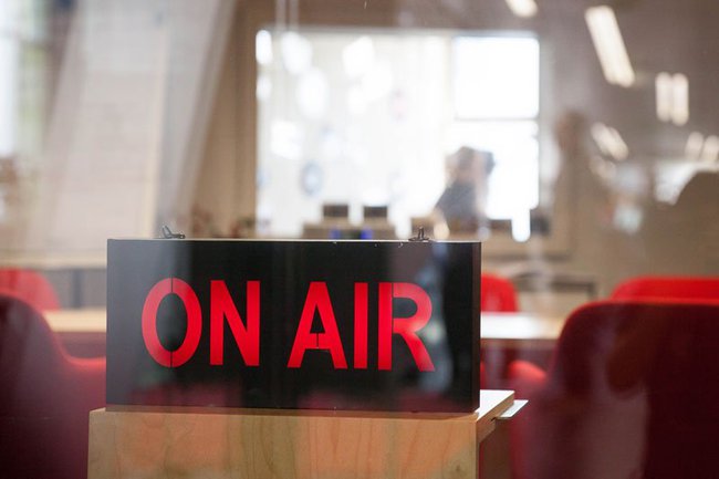 Radiostudio an der FH St. Pölten