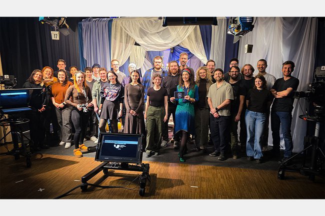 erfolgreiche Live-TV-Studioproduktion an der USTP mit neuer Studiotechnik