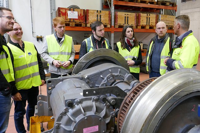 Exkursion Energieversorgung zu Wiener Linien