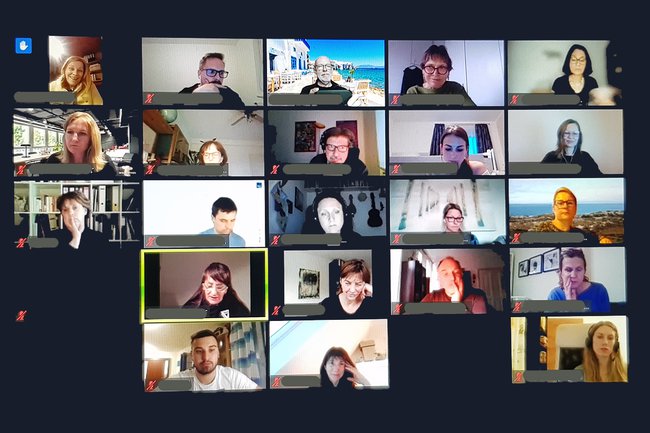 Teilnehmer*innen des Koordinator*innen-Treffens Familienrat