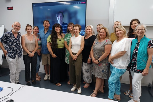 Teilnehmer*innen des Zertifikatslehrgangs Familienrat 2022/23