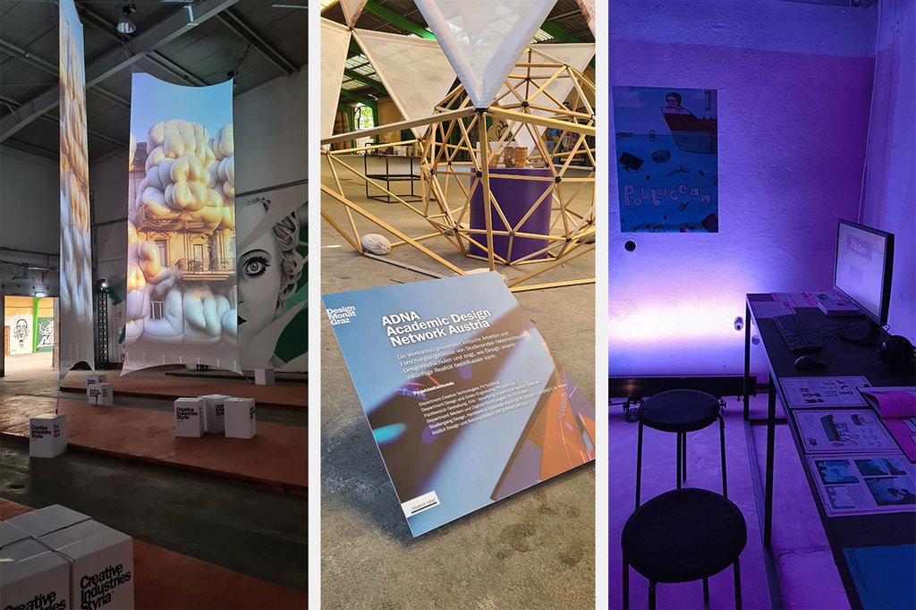 FH St. Pölten beim Designmonat Graz vertreten