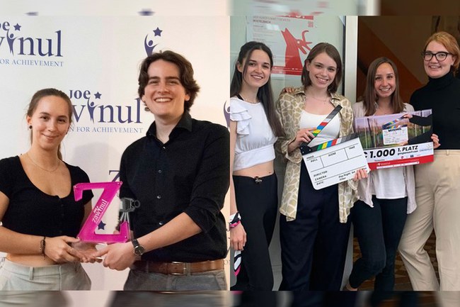 Filmpreise für unsere Studierenden