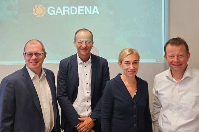 Harald Wimmer, Klaus Endres, Eva Weigl und Max Eiselsberg an der FH St. Pölten