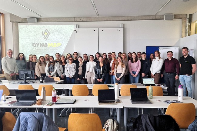 Gastvortrag des Start-ups DYNAMAP