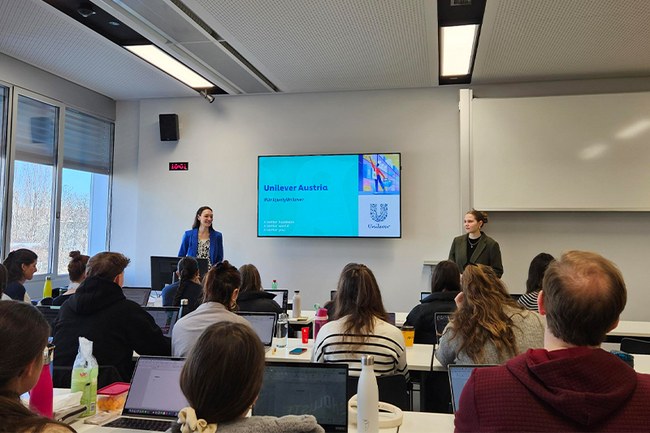 Unilever zu Gast im Masterstudium Digital Marketing & Kommunikation