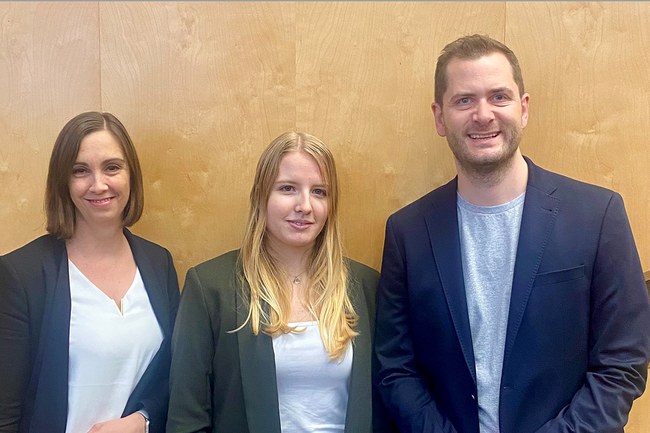 Barbara Klinser-Kammerzelt, Sarah Schwarzinger, Bernhard Redl