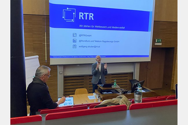 Gastvortrag von Wolfgang Struber