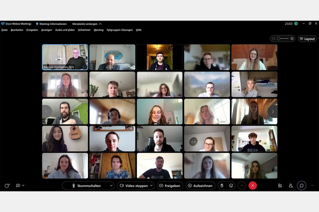 GIS-Geschäftsführer zu Besuch