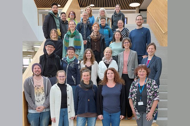 Teilnehmer*innen des Seminars "Rundlegen der Praxisanleitung"