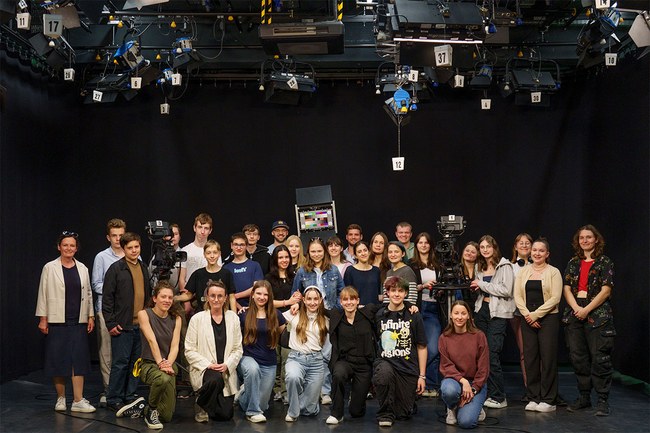 Science Academy-Workshop im TV-Studio
