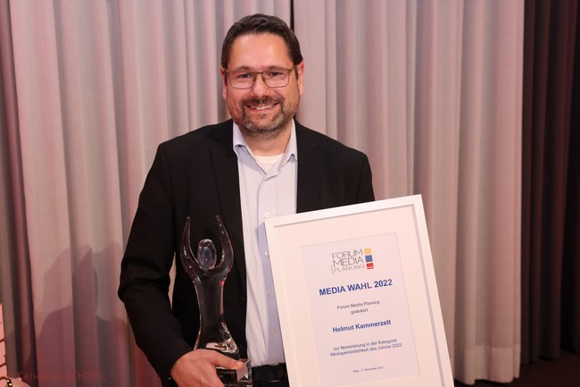 FMP "Mediapersönlichkeit 2022" Helmut Kammerzelt