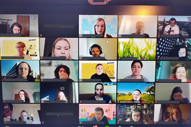 Teilnehmer*innen der International University Week 2021 in Turku