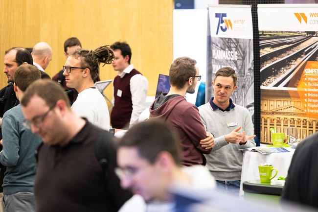 Firmenmesse der Bahnbranche