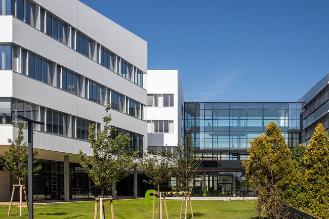 Ansicht des Campus der FH St. Pölten