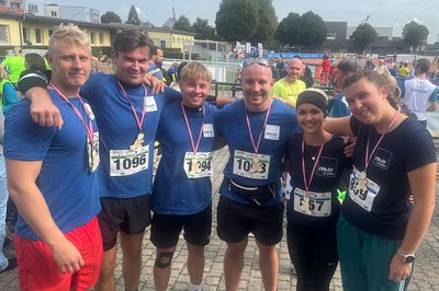 Laufen für einen guten Zweck