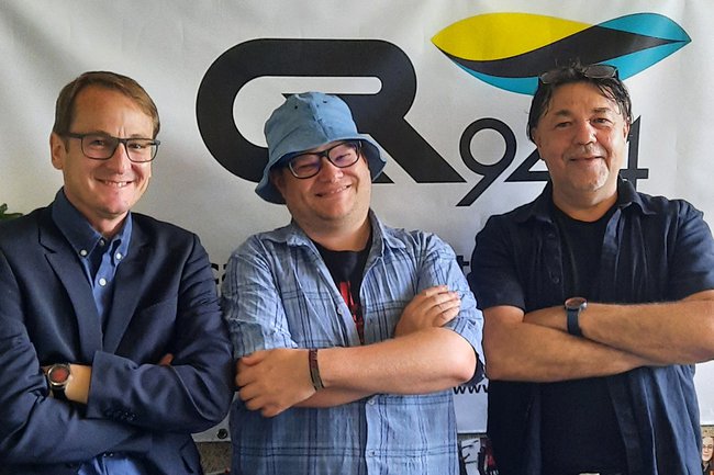 Marco Uhl, MC Ron und Alois Huber