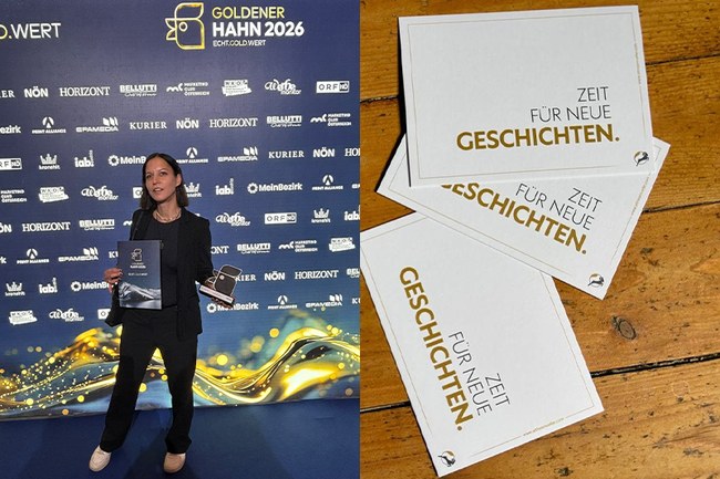 Marketing-Absolventin für Goldenen Hahn nominiert
