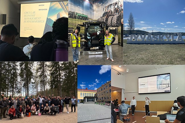 „Marketing“-Studentin in Finnland