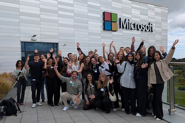 Marketing-Studierende auf Lernreise in Dublin 2026