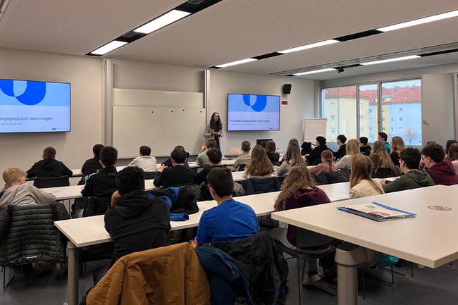 Mary Ward Privat-Oberstufenrealgymnasium zu Gast