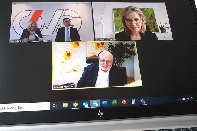 ÖVG-Kamingespräch mit Bundesministerin Gewessler