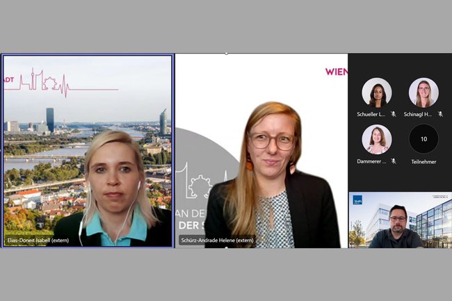 Helene Schürz-Andrade und Isabell Elias-Doneit von „Wiener Netze“ halten Gastvortrag im Studiengang „Marketing & Kommunikation“ an der FH St. Pölten