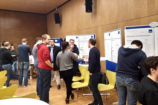 Praktikumsvernissage im Studiengang IT Security