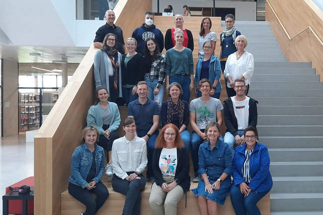 Gruppenfoto der Praxisanleiter*innen Physiotherapie